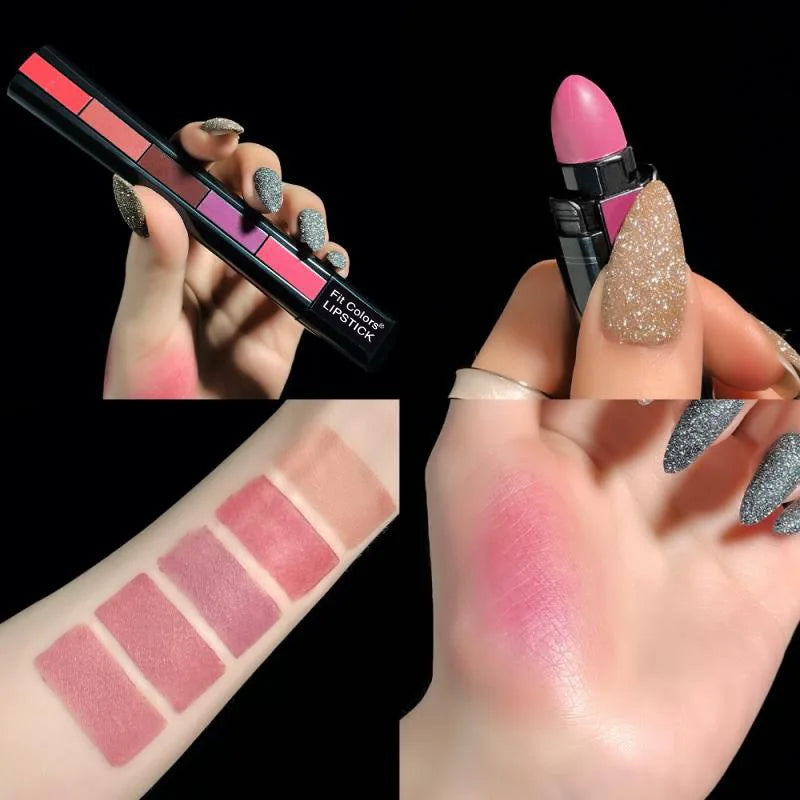 5 in 1 Lipstick Set (Premium Quality)